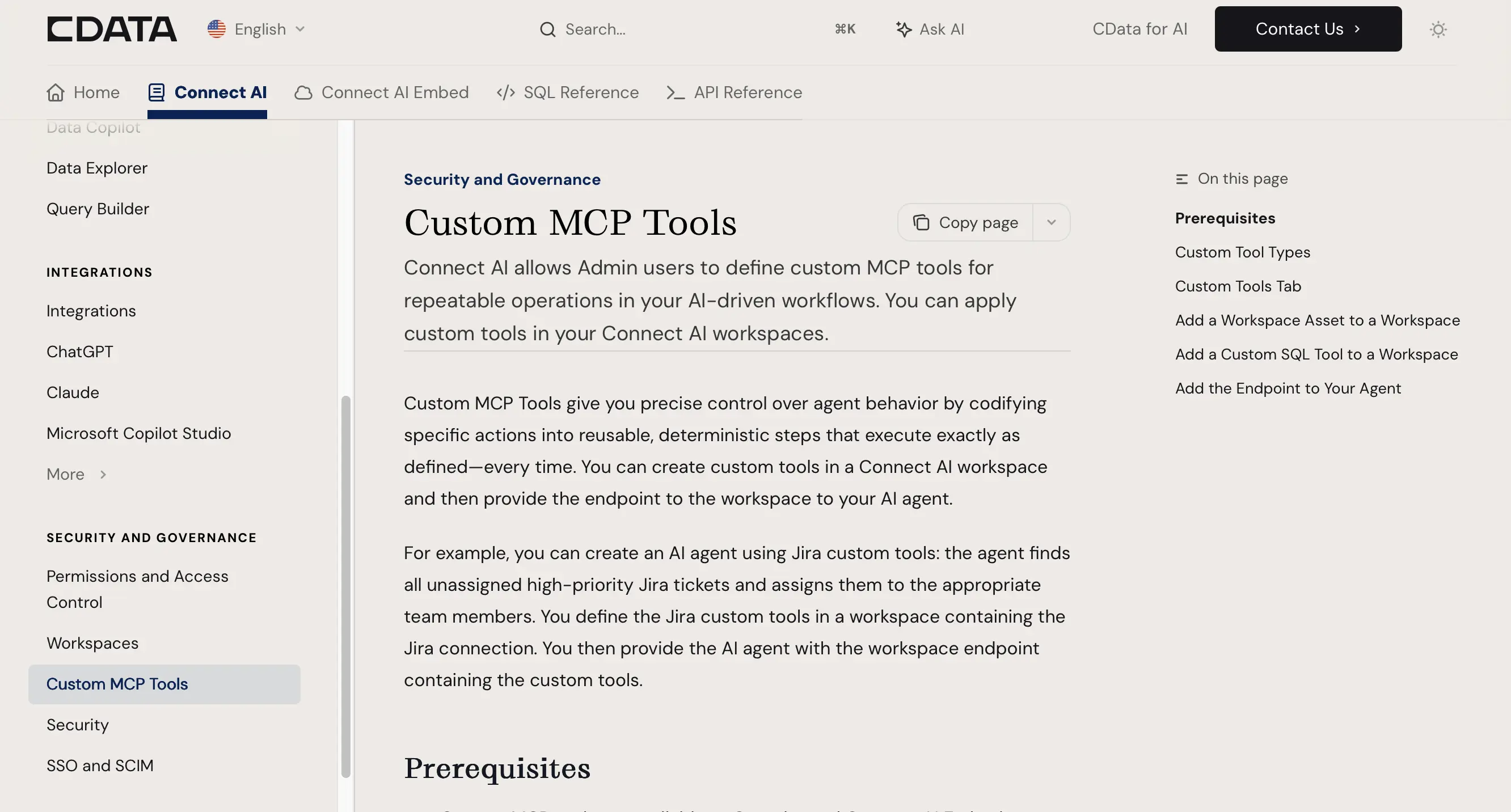 カスタム MCP ツール