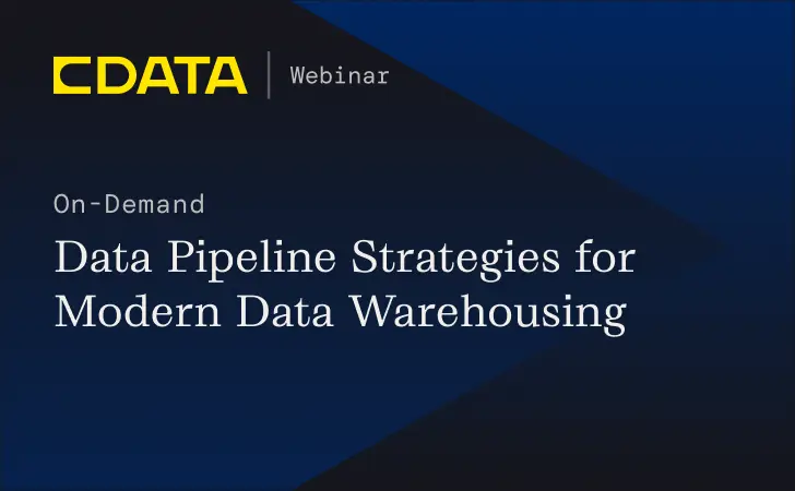 Data Pipeline Strategies for Modern Data Warehousing