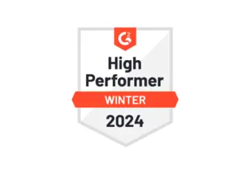 G2 High Performer Winter 2024