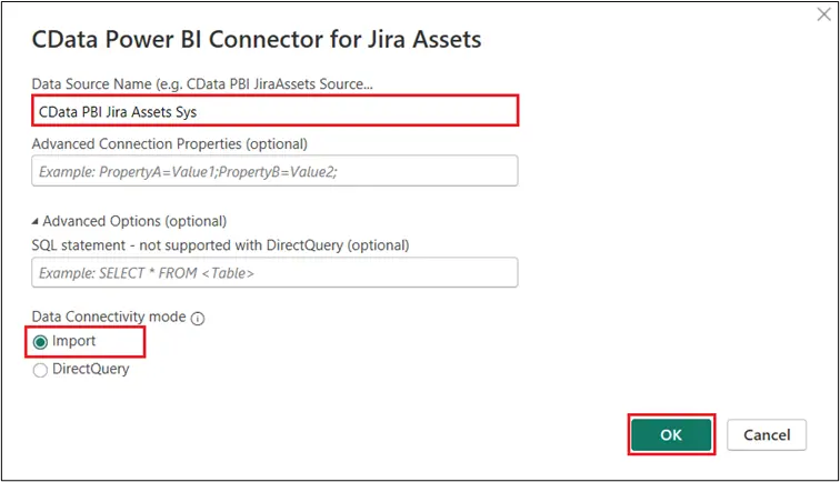 New Connectivity to Jira Assets