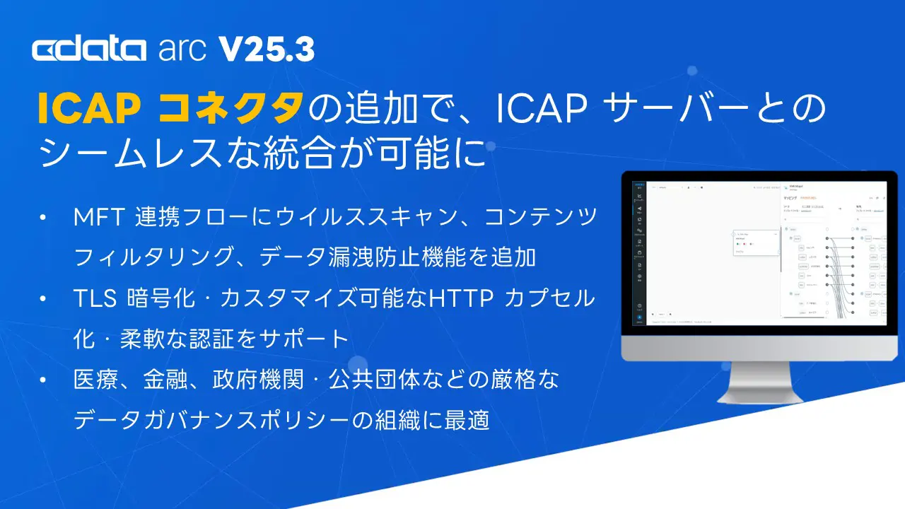 OpenAI 対応のAI アシスト機能搭載でマッピング処理がより簡単かつ高速設定が可能になった『CData Arc V25.3』をリリース