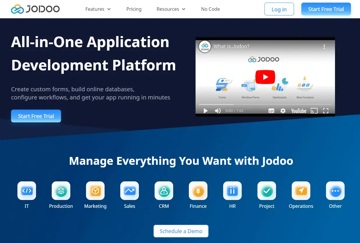 ノーコードアプリプラットフォーム JODOO のCRM アプリデータをPower BI Desktop で可視化・分析