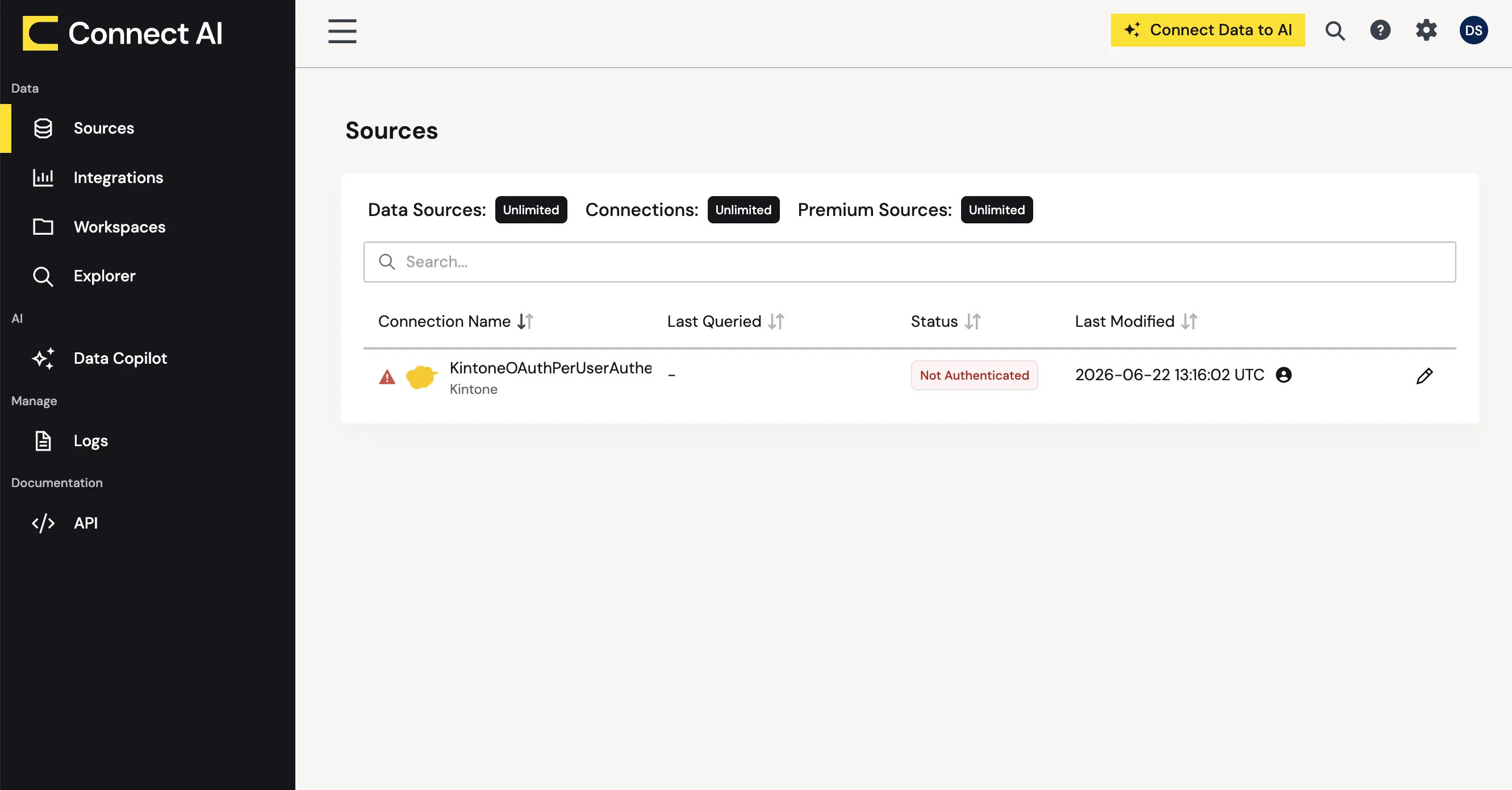kintone MCP コネクタが Per User Authentication に対応:CData Connect AI でユーザーごとの認証を設定する方法