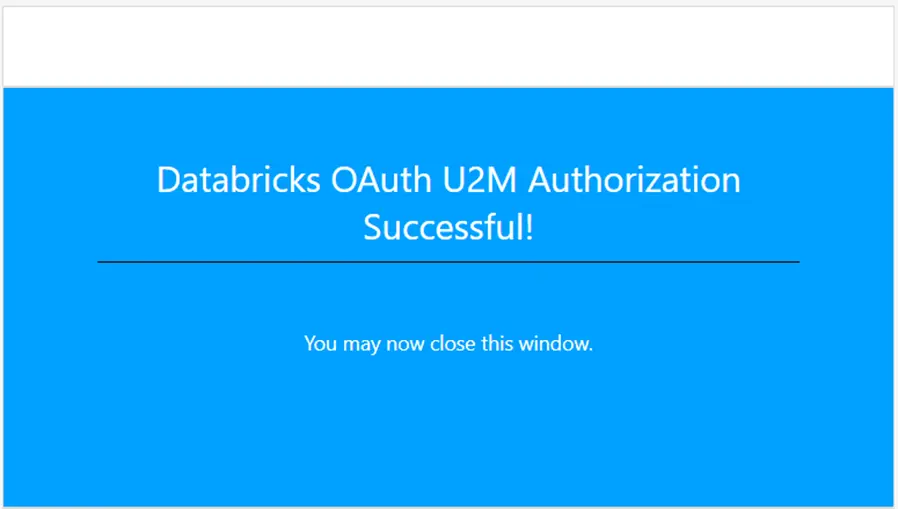 CData Databricks Drivers でOAuth認証を使う