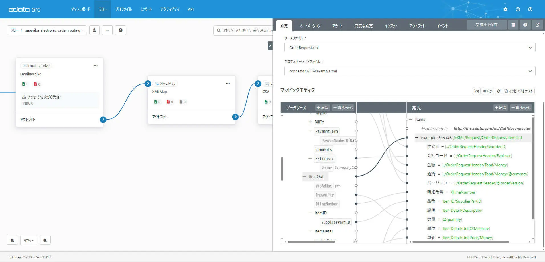 Email Order Routing