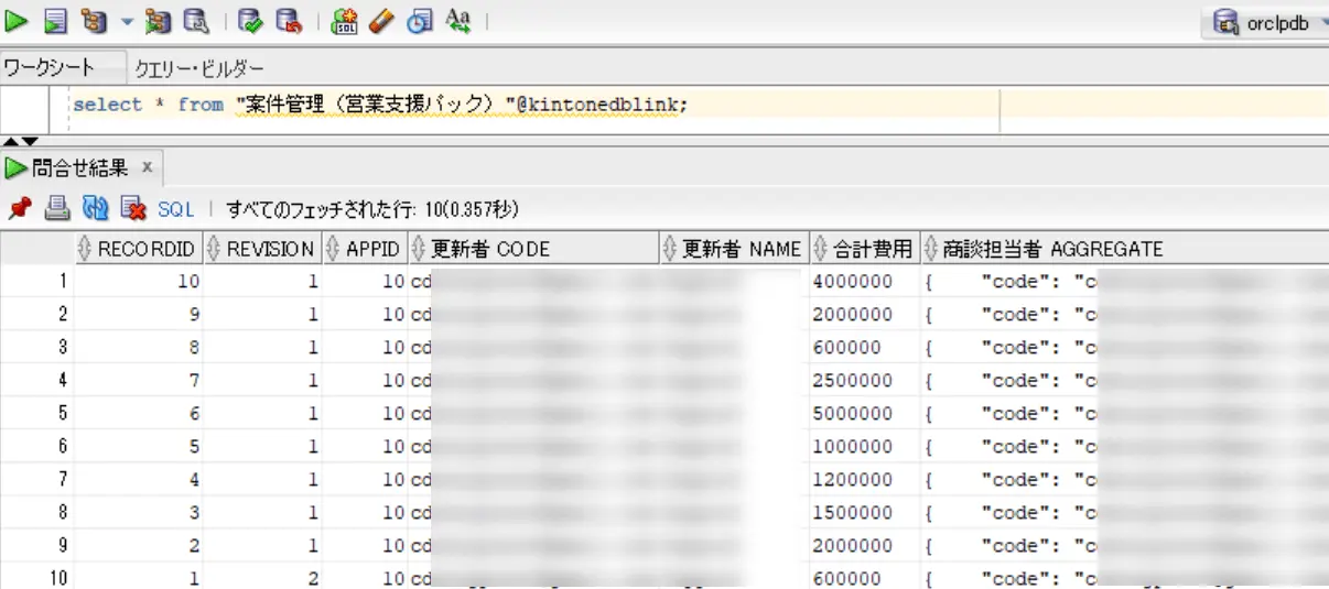 Oracle Database 21c からDBLINK でCData ODBC Driver を使ってみる(Windows 編)