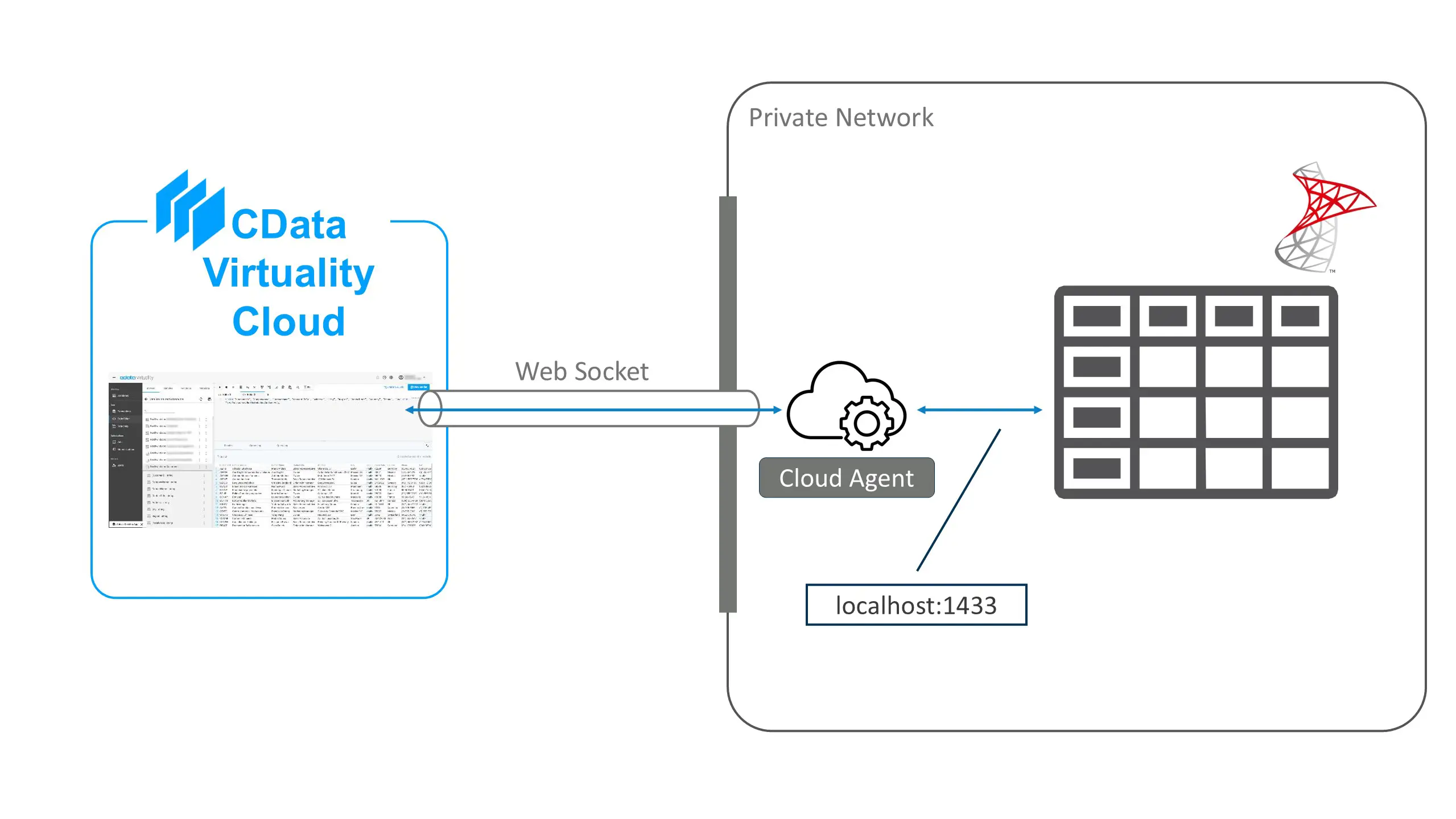 CData Virtuality - Cloud Agent(クラウドエージェント)