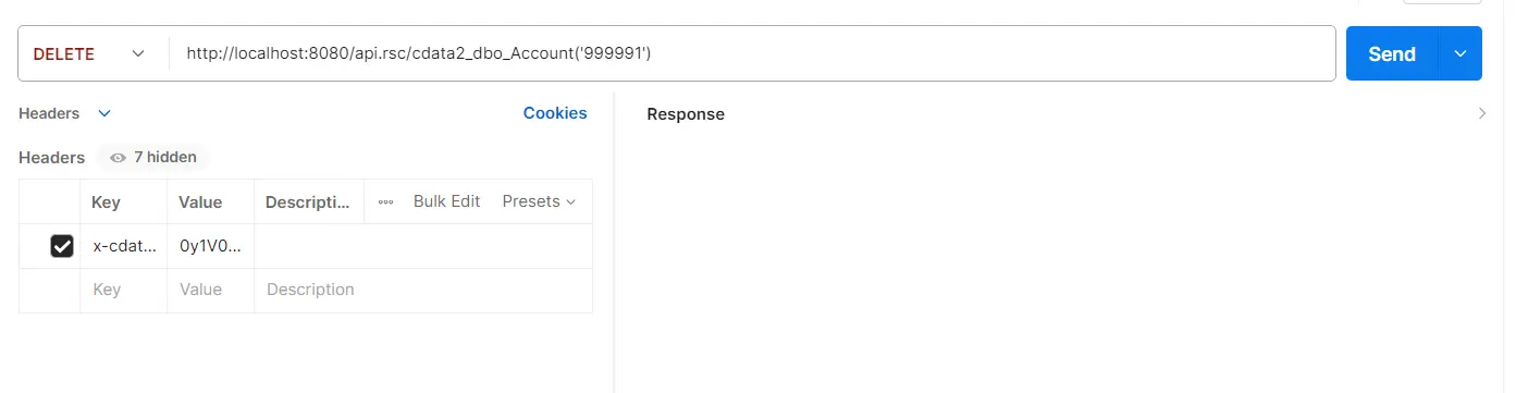 リクエストヘッダーの設定