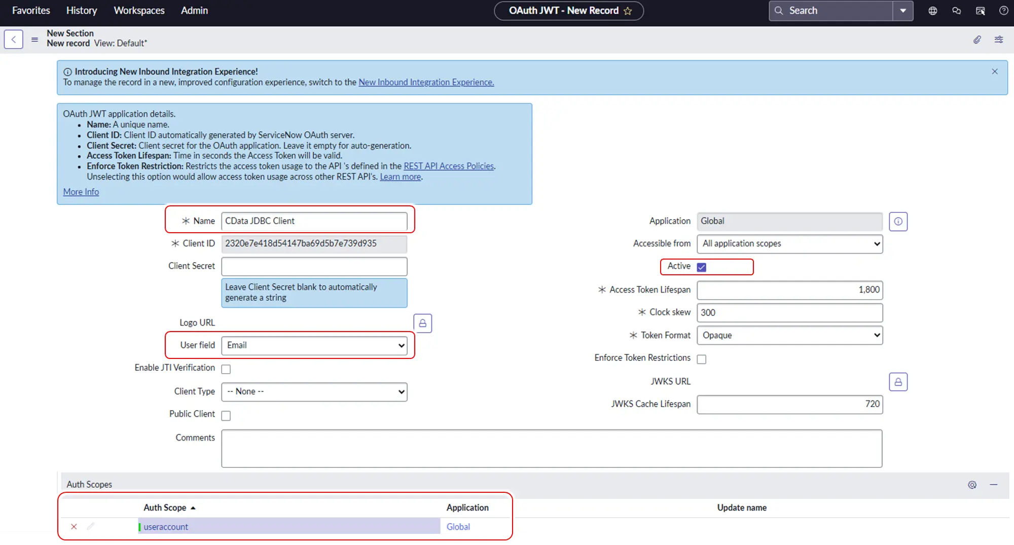 CData ServiceNow Drivers で OAuthJWT 認証を使う方法