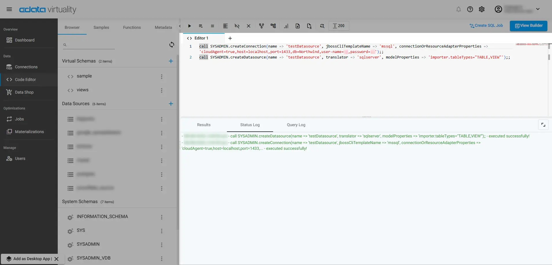 CData Virtuality - Cloud Agent(クラウドエージェント)