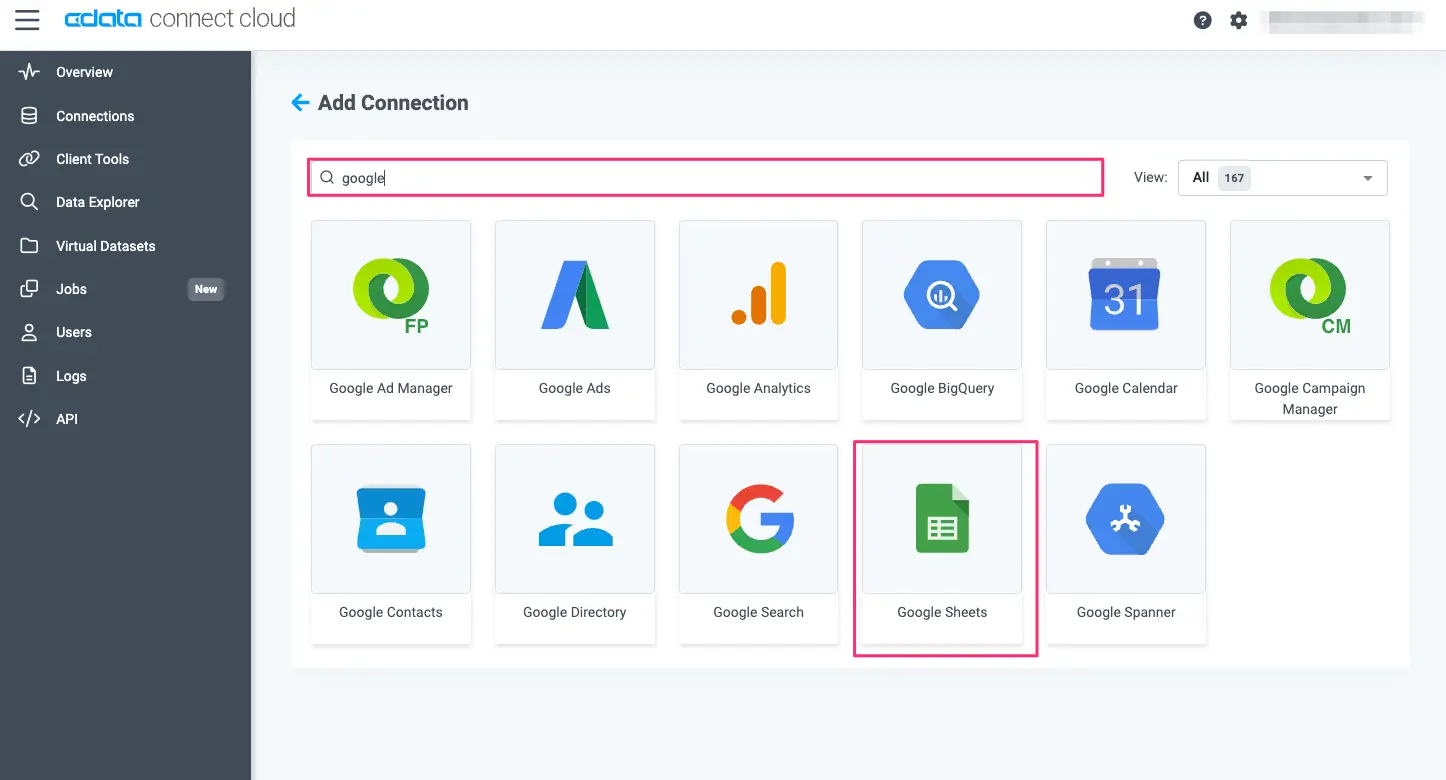connectcloud-appstudio2spreadsheet