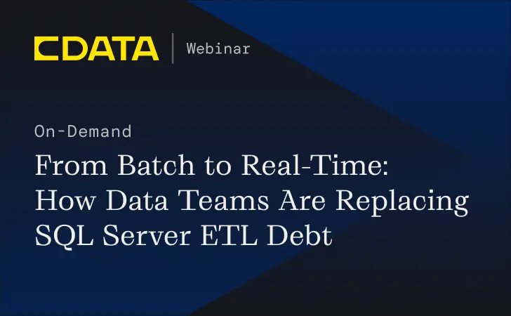 Replacing SQL Server ETL Deb