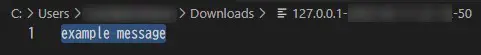 TCP Server コネクタ(使い方)