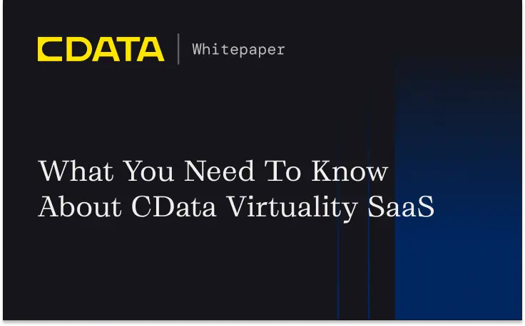 CData Virtuality SaaS