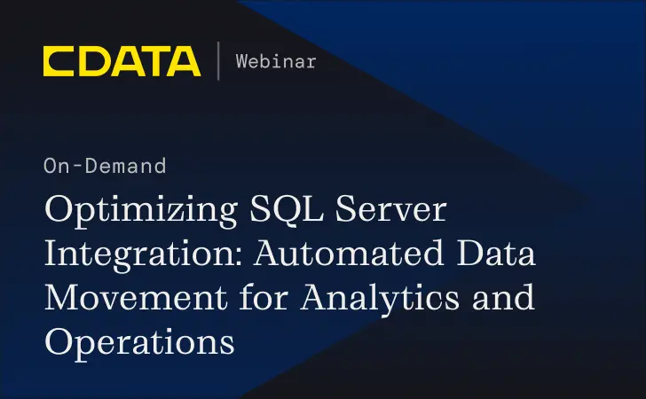 Optimizing SQL Server Integration