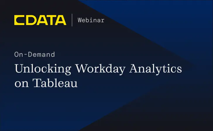 Unlocking Workday Analytics on Tableau