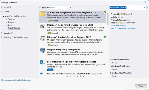 SSIS ETL