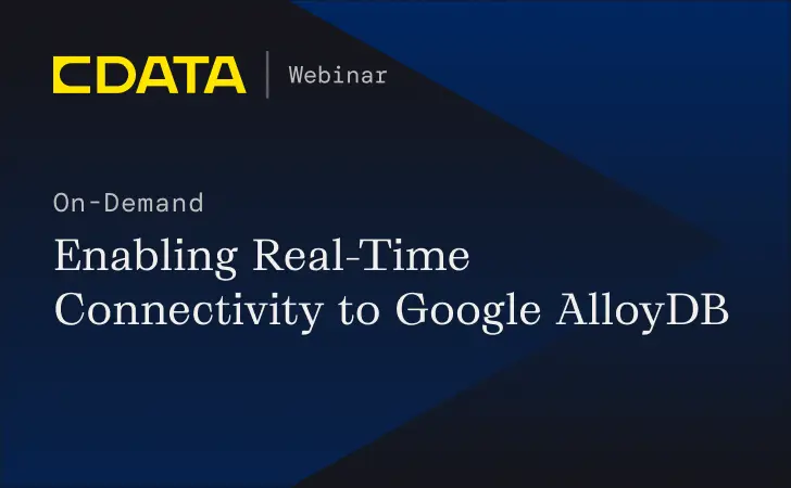 Enabling Real-Time Connectivity to Google AlloyDB