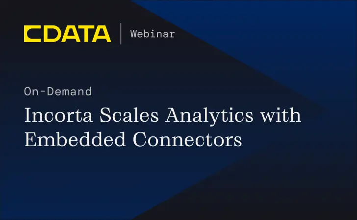 Incorta Scales Analytics with Embedded Connectors