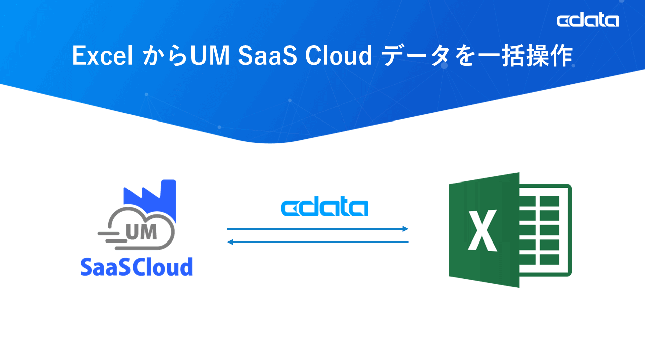 『CData Drivers for UM SaaS Cloud』をリリース