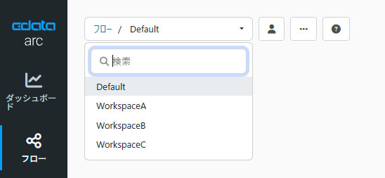 CData Arc のWorkspace(ワークスペース)