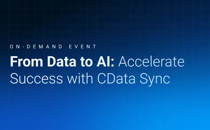 Accelerate Success with CData Sync