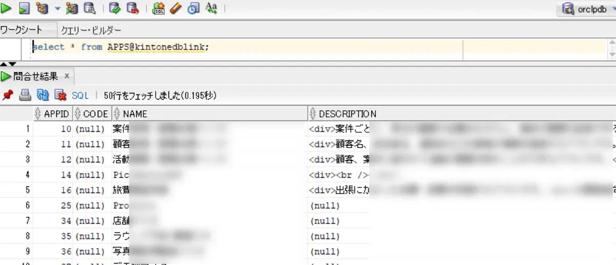 Oracle Database 21c からDBLINK でCData ODBC Driver を使ってみる(Windows 編)
