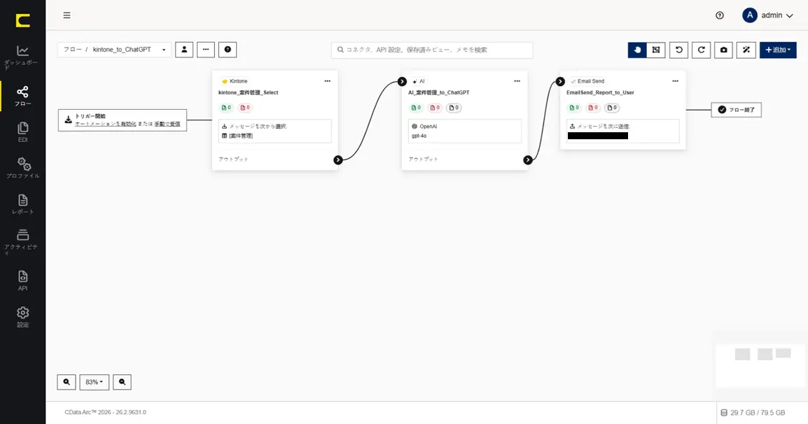 CData Arc ハンズオンテキスト(シナリオ3-1)