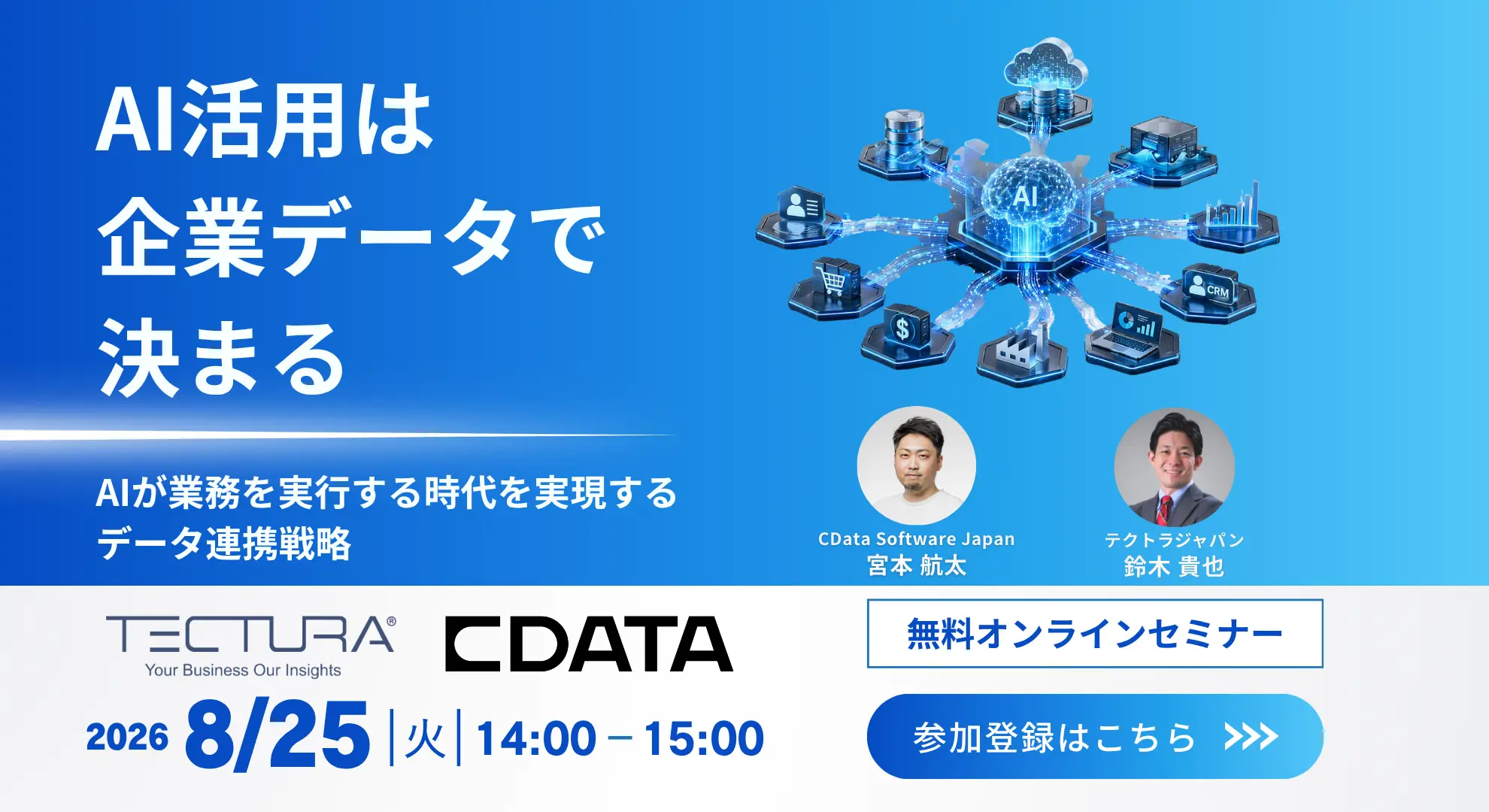AI活用は企業データで決まる ― AIが業務を実行する時代を実現するデータ連携戦略 ―