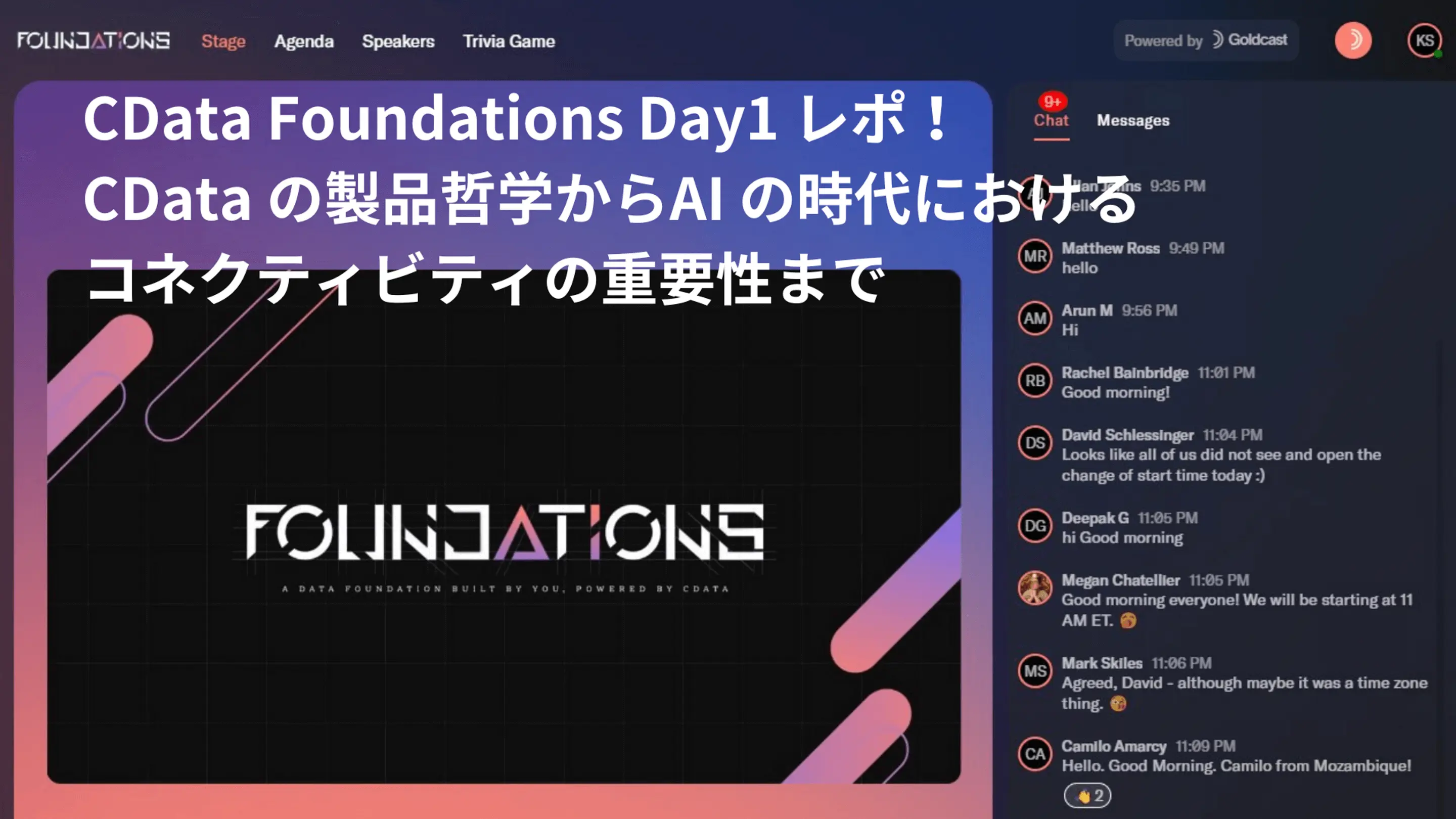 CData Foundations Day1