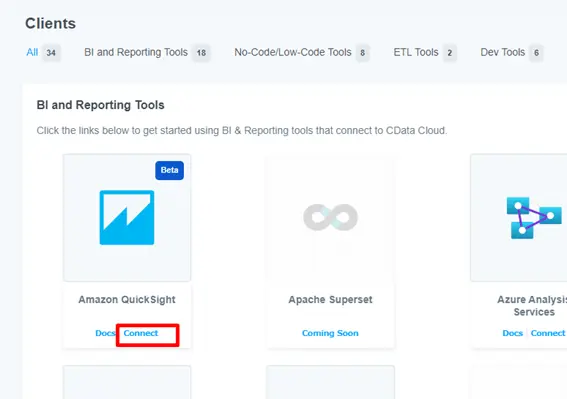 Amazon QuickSight でTwitter データをリアルタイムに可視化する:CData Connect AI