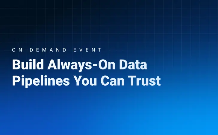 Data Pipelines You Can Trust: On-demand