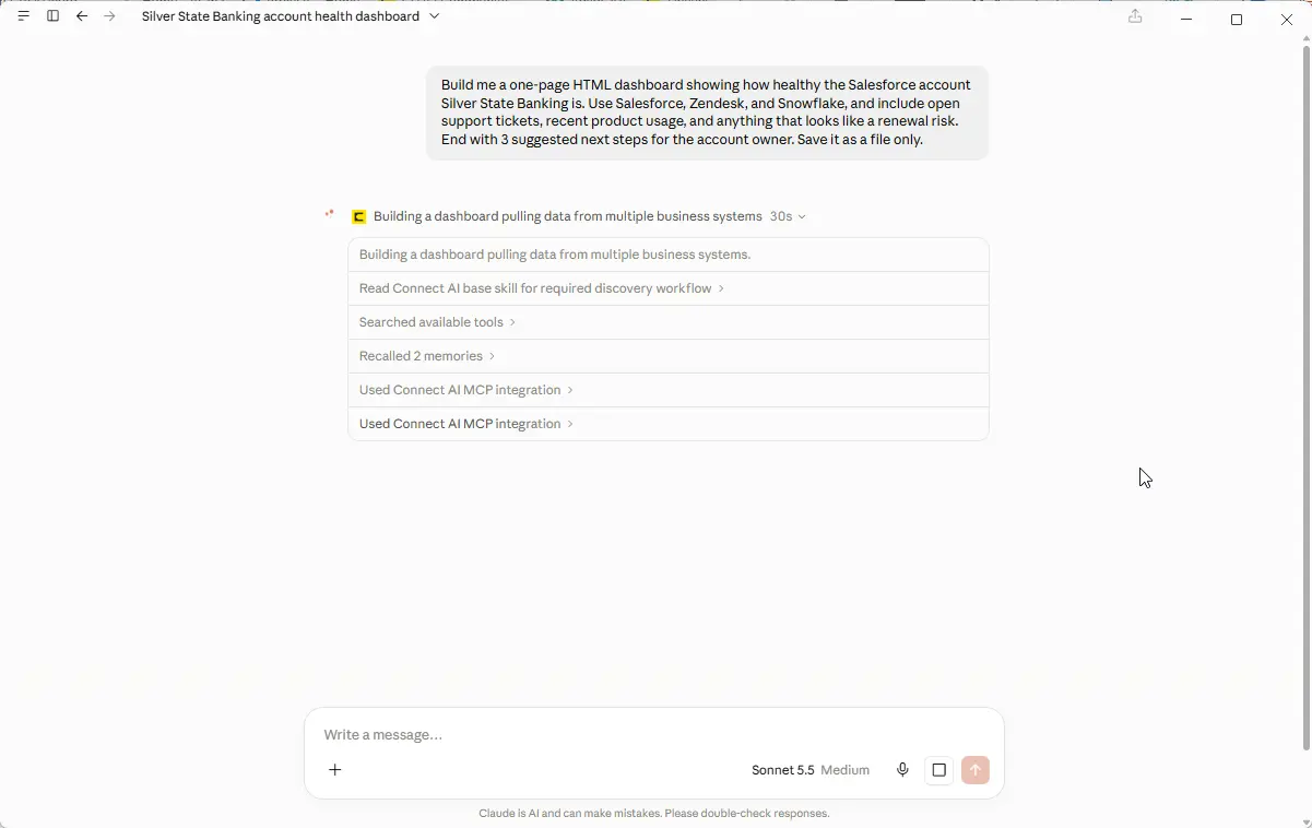 Self-Service Reporting with AI at CData