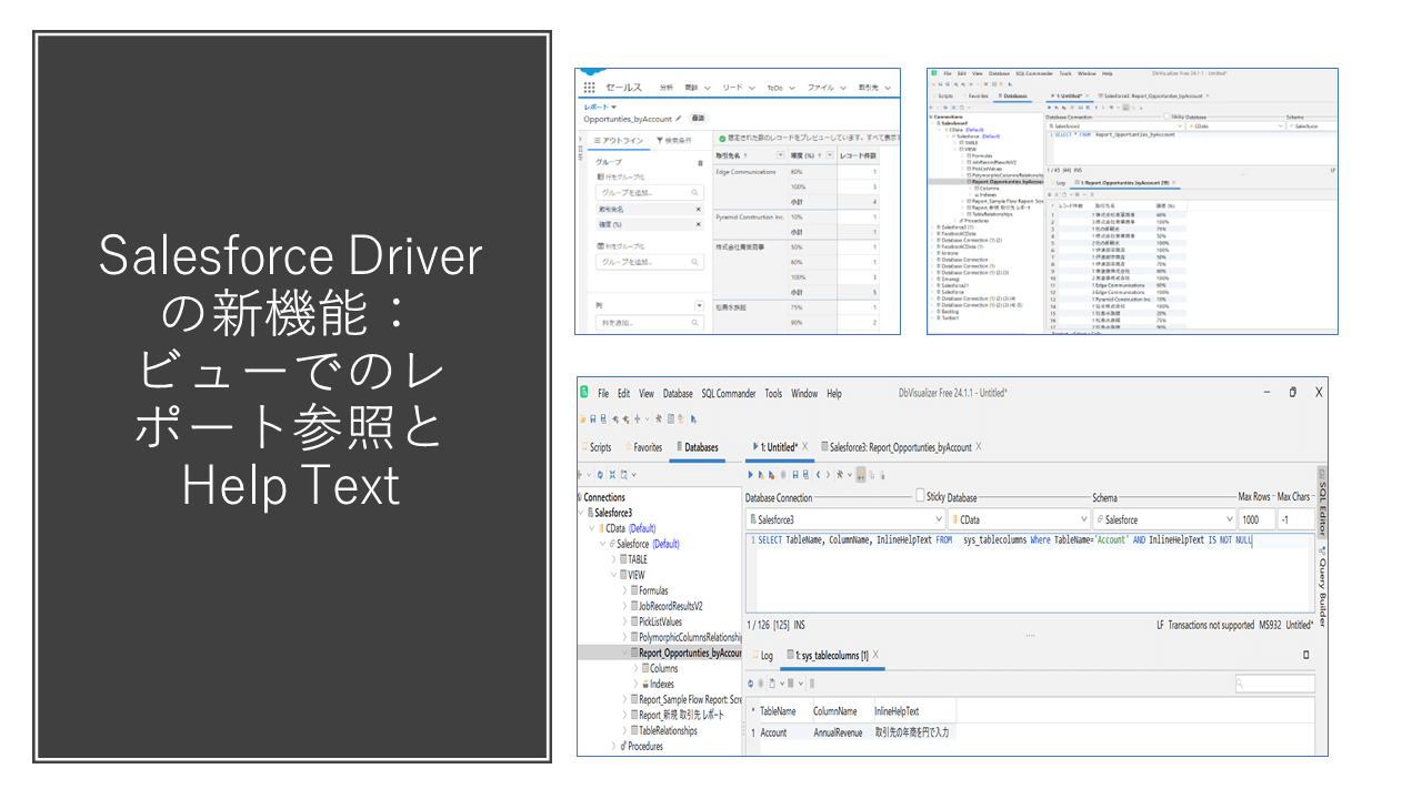 Salesforce ドライバーのアップデート