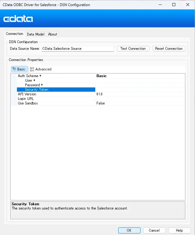 Power BI 側でSalesforce への認証を行う方法