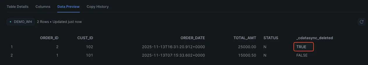 3回目のジョブ実行結果
