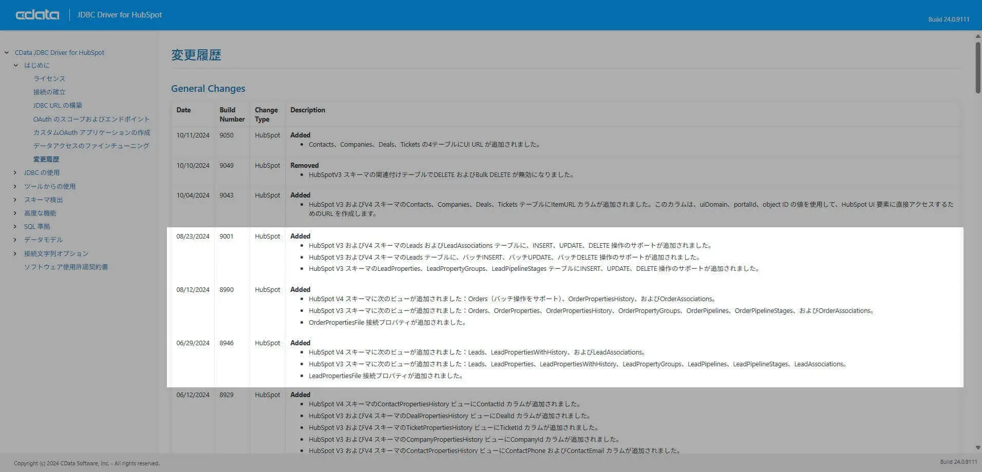 HubSpot のLeads オブジェクト