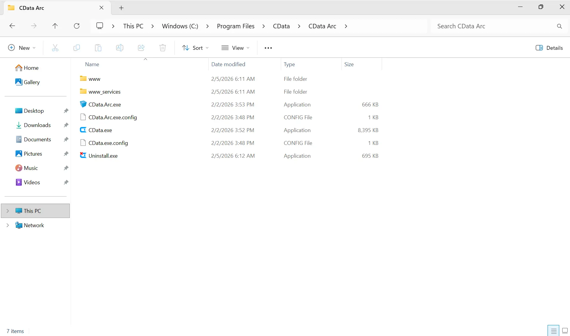.NET版のインストールディレクトリ