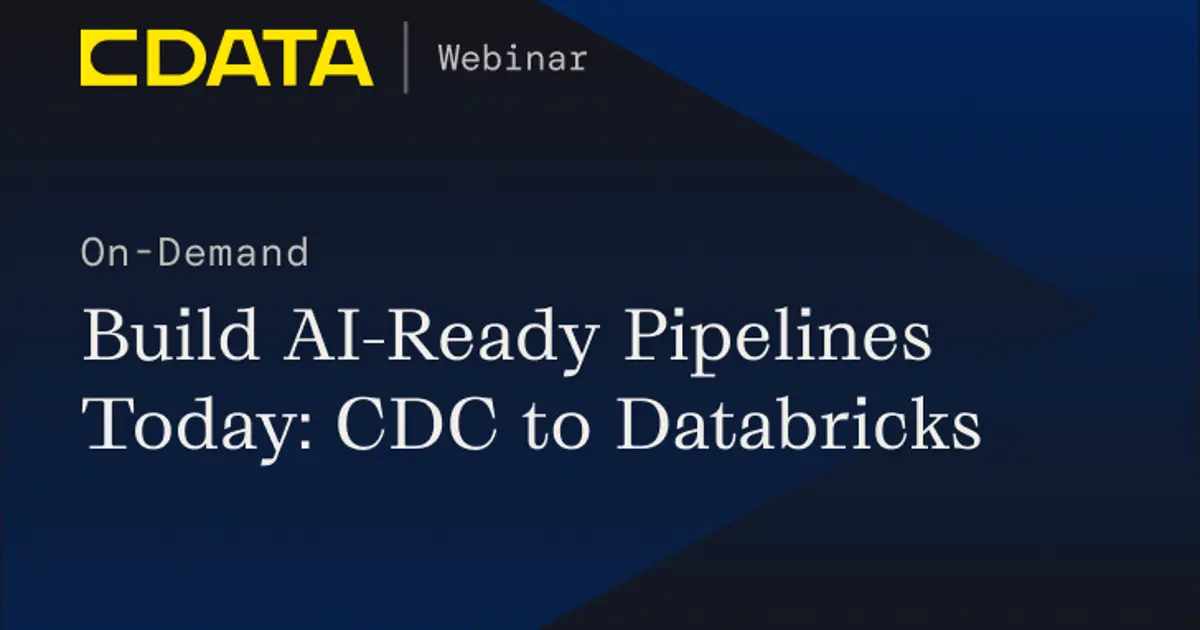 Build AI-Ready Pipelines Today: CDC to Databricks