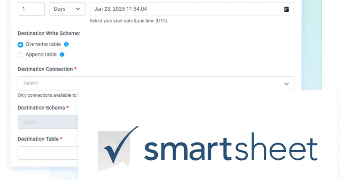 Unlock Smartsheet Connectivity with Scheduled Queries