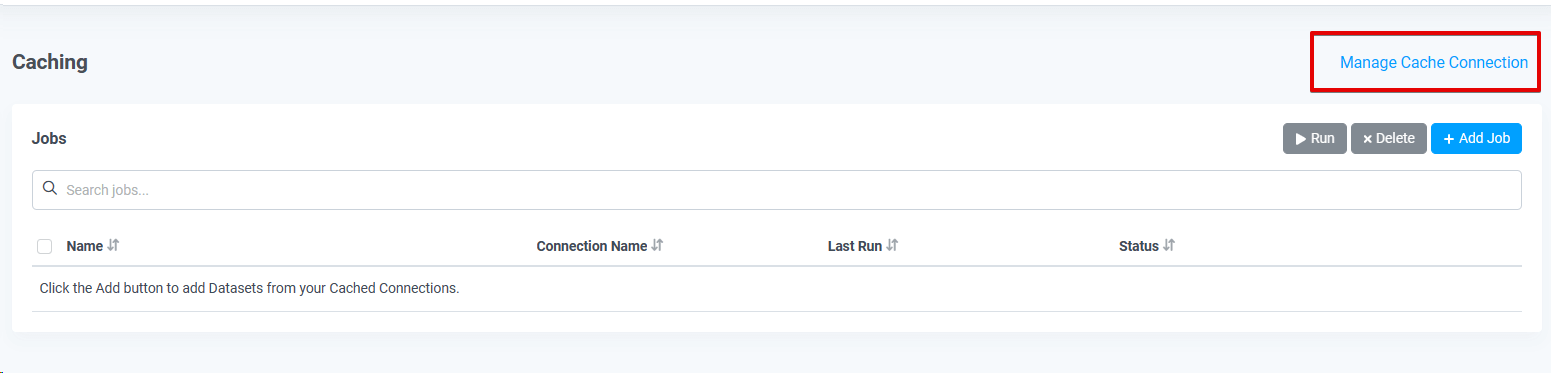 キャッシュ先作成ボタン