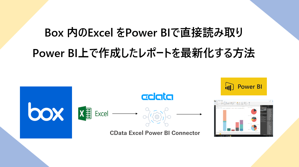 Box 内のExcel をPower BIで読み取り、作成したレポートを最新化する方法