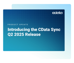 CData Sync Release Q2 2025