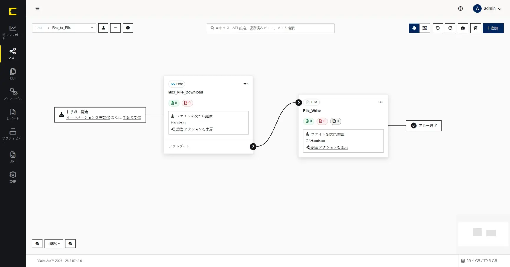CData Arc ハンズオンテキスト(シナリオ2-2)