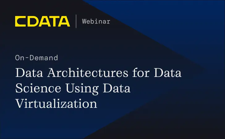 Data Architectures for Data Science Using Data Virtualization