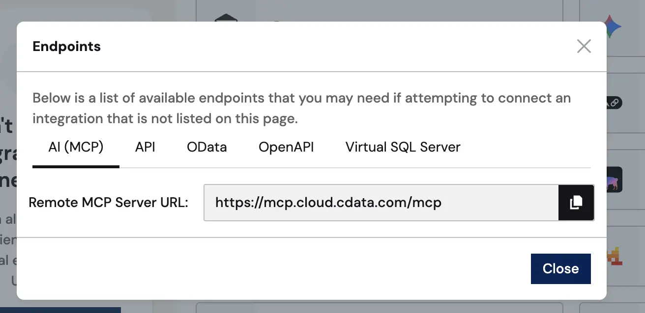 Amazon Bedrock 経由のClaude Cowork でCData Connect AI リモートMCP に接続する方法