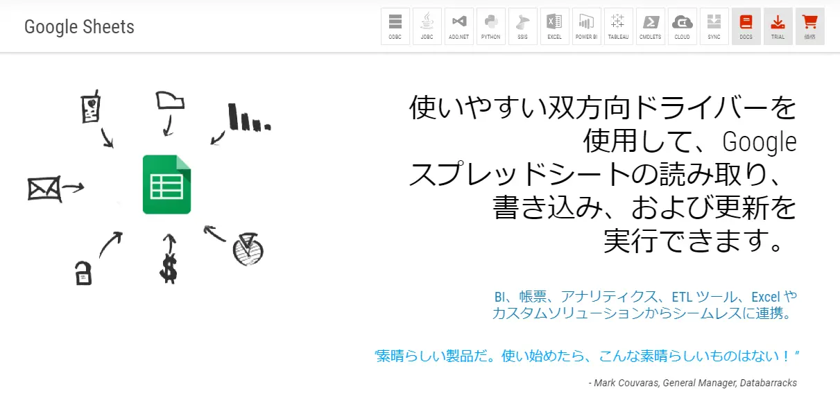 Googleスプレッドシート