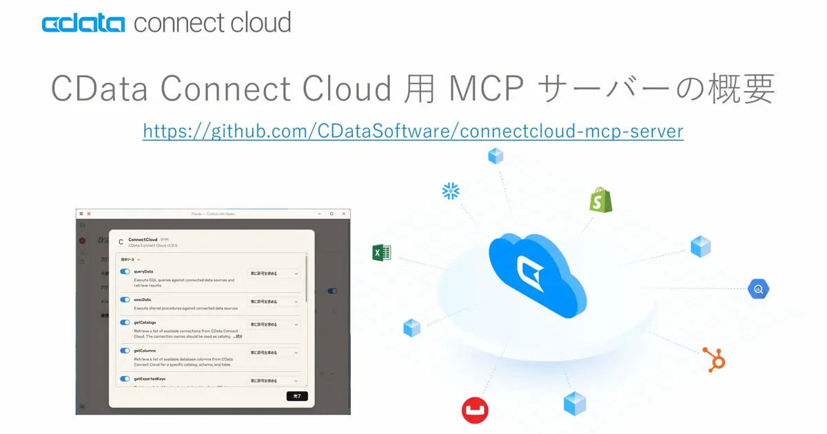 CData Connect AI 用 MCP サーバーの概要