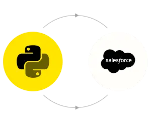 Python to Salesforce