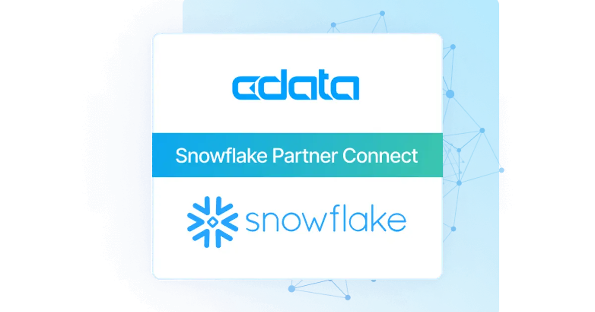 CData Joins Snowflake Partner Connect